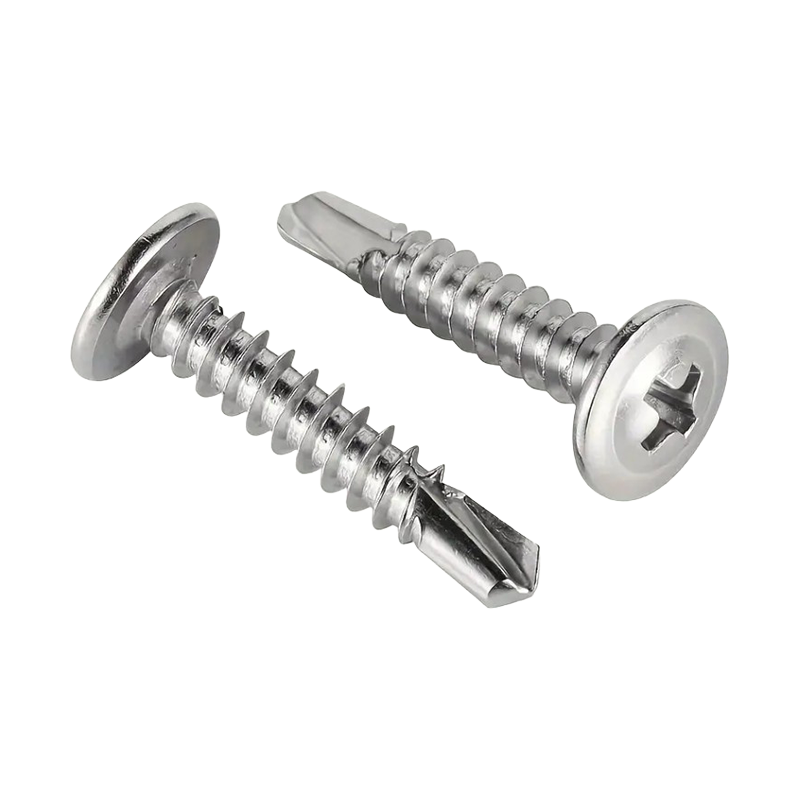 SUS410トラス頭座金セルフドリリングねじ